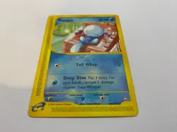 Pokemon Card - Non-Holo Wooper 117/147 Aquapolis *GD* e-Card Common - Image 2