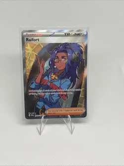 Raifort Holo Prismatic Evolutions Pokemon TCG Card Ultra Rare 142/131 - Image 1