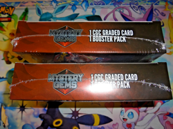 (Lot of 2)Pokemon Mystery Gems 1 CGC Graded Card & 1 Booster Pack New Sealed Box - Image 2