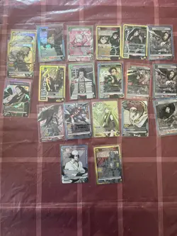 Union Arena Card Lot Of 20 Different Sets - Image 1