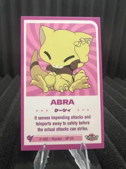 Abra #63 - Baby Chibi Reedition 2024 - Pokemon Card - Image 1