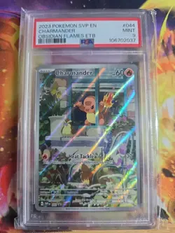 Pokemon TCG Charmander Chameleon Obsidian Flames Holo Card Black Star Promo 044 - Image 1
