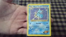 Pokemon Card TCG - Misty's Seadra (holo) - 9/132 Prerelease Black Star - Image 1
