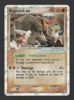 Regirock ex EX Hidden Legends 98/101 ENG - Pokemon Ultra Rare Card - Image 1