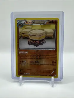 Crustle 85/149 Reverse Holo Rare Boundaries Crossed Pokemon Card - Image 1