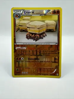 Crustle 85/149 Reverse Holo Rare Boundaries Crossed Pokemon Card - Image 5