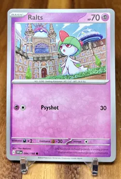 Ralts 084/198 SV1 Scarlet & Violet Base Non Holo Pokemon Card NM - Image 1