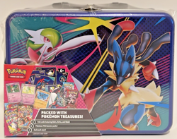 FAST SHIP! SEALED! Pokemon 2025 Mega Collector Chest Tin Box 6 Pack 3 Foil Cards - Image 1