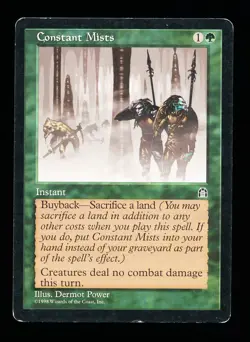 * * 1x Constant Mists x1 * * Stronghold MTG MP Moderately Played - Image 1