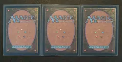 (3) Magic: The Gathering Provoke Stronghold 1998 MTG Vintage LP - Image 2