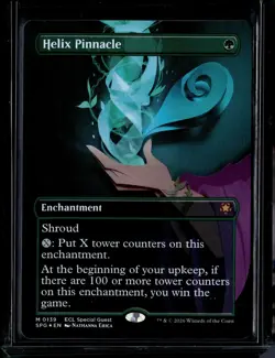 Helix Pinnacle (Borderless) - 139 - Foil - SPG - NM - MTG Magic the Gathering - Image 1