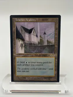 Tolarian Academy Urza’s Saga 1998 Near Mint Mtg Magic The Gathering Daniele - Image 1