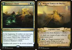 1x Hadana's Climb // Winged Temple of Orazca LP Eng MTG - Rivals of Ixalan - Image 1