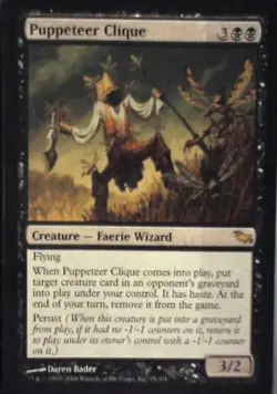 Puppeteer Clique - Shadowmoor: #75, Magic: The Gathering Nm C278 - Image 1