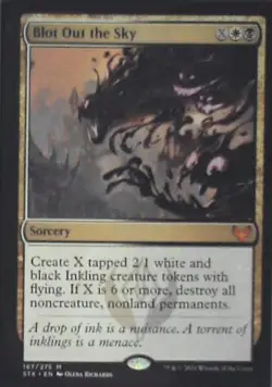 Blot Out the Sky - Strixhaven: School of Mages: #167, MTG Lp C286 - Image 1