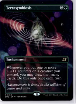 Terrasymbiosis (Borderless) Edge of Eternities Regular NM R 0312 - Image 1