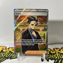 Larry 235/182 - S&V Paradox Rift Full Art Ultra Rare Holo Pokemon TCG 2023 - NM - Image 1