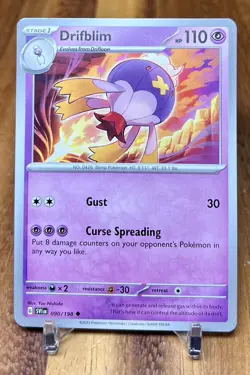 Drifblim 090/198 SV1 Scarlet & Violet Base Non Holo Pokemon Card NM - Image 1