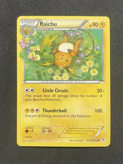 Pokemon TCG Raichu RC9/RC32 Generations Radiant - Image 1