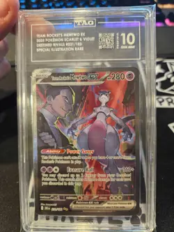 Pokemon Team Rocket's Mewtwo ex - Destined Rivals #231/182 - TAG 10 - 982/1000 - Image 1