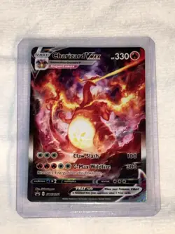 Pokemon TCG Charizard VMAX SWSH261 Sword & Shield Promo Holo Card NM Condition - Image 1
