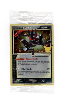 SEALED Greninja Gold Star Celebrations Promo SWSH144 - Pokemon 2021 ✨ Brand New - Image 1