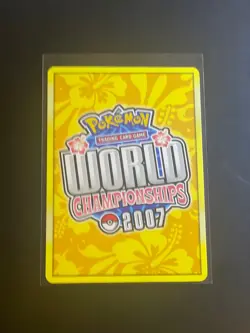 2007 Pokemon World Championships Decks Vaporeon Vaporeon EX ex #110- P/EX JUN - Image 2