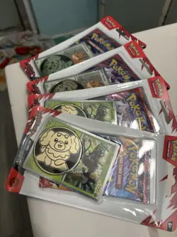 Pokemon Destined Rivals Blister Packs - Lot Of 4 Factory Sealed - Image 2