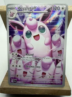 Wigglytuff 105/094 Pokemon TCG Phantasmal Flames Illustration Rare Holo - Image 1