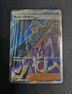 Boss's Orders Ghetsis 248/193 Paldea Evolved - Pokemon TCG Full Art Trainer - NM - Image 1