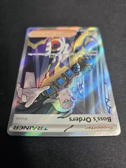 Boss's Orders Ghetsis 248/193 Paldea Evolved - Pokemon TCG Full Art Trainer - NM - Image 5