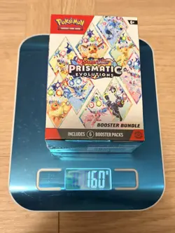 Pokemon Prismatic Evolutions Booster Bundle - HEAVY 160g -🔥God Pack Chance🔥 - Image 1