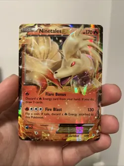 Ninetales EX ULTRA RARE 13/83 Pokemon XY Generations TCG Holo 2016 VLP - Image 1