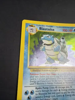 1999 Pokemon Base Set Blastoise Holo 2/102 - Vintage Rare - Unlimited - MP - Image 2