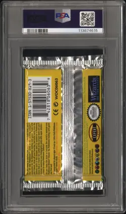 PSA 10 GEM MT 1999 POKEMON JUNGLE UNLIMITED WIGGLYTUFF ART SEALED BOOSTER PACK - Image 2