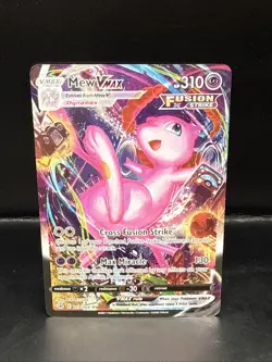 Pokemon TCG Fusion Strike MEW Vmax 269/264 Alternate Art A - Image 2