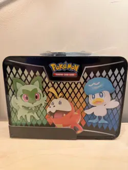 Koraidon & Miraidon Pokemon Collector's Chest Lunchbox Tins Fall 2023 - Image 2