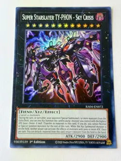 Super Starslayer TY-PHON - Sky Crisis - RA04-EN072 1st Edition Gem Mint 💎 - Image 2