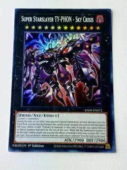 Super Starslayer TY-PHON - Sky Crisis - RA04-EN072 1st Edition Gem Mint 💎 - Image 4