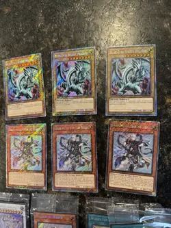 Yu-Gi-Oh! TCG Blue Eyes White Dragon * Sage Of Blue Eyes Platinum Secret Rare - Image 2