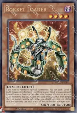 Rokket Loader Burst Protocol PRESALE 2/6 Ultra Rare Yu-Gi-Oh! BPRO - Image 1