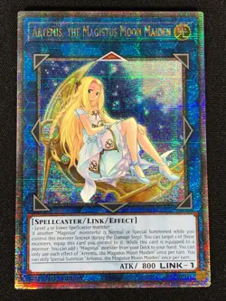 Yugioh Artemis, The Magistus Moon Maiden 1st Quarter RA01-EN049 (NM) - Image 1