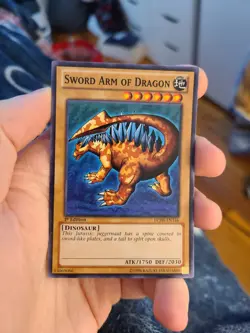 Yugioh Sword Arm of Dragon LCJW-EN146 1st Common - Image 1