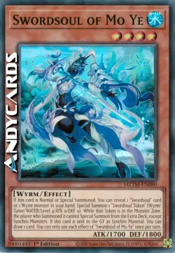 SWORDSOUL OF MO YE • (Spadanima Di Mo Ye) • Super R • MZTM EN080 • 1Ed • Yugioh! - Image 1
