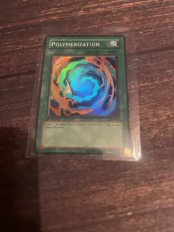 Yu-Gi-Oh Polymerization LOB-059 1st Edition, Moderately Played - Image 1