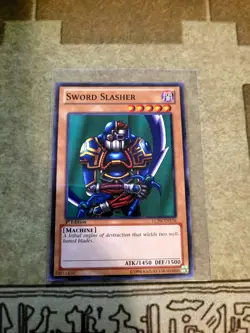 YUGIOH SWORD SLASHER LCJW-EN176 COMMON 1ST EDITION NM - Image 1