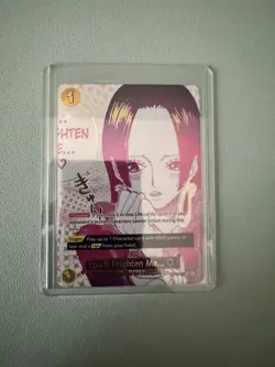 ONE PIECE Boa Hancock, You'll Frighten Me... ♡ Alt Art OP14-118 English - Image 2