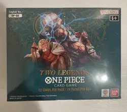 One Piece TCG Two Legends Booster Box (OP 08) [Purchased From One Piece Bandai] - Image 1
