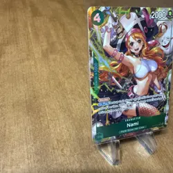 One Piece Nami OP14-031 SR Alt Art The Azure Sea’s Seven English MINT - Image 3