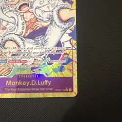 One Piece TCG OP05-119 Monkey D. Luffy Gear 5 Parallel SEC Alt Art English NM - Image 3